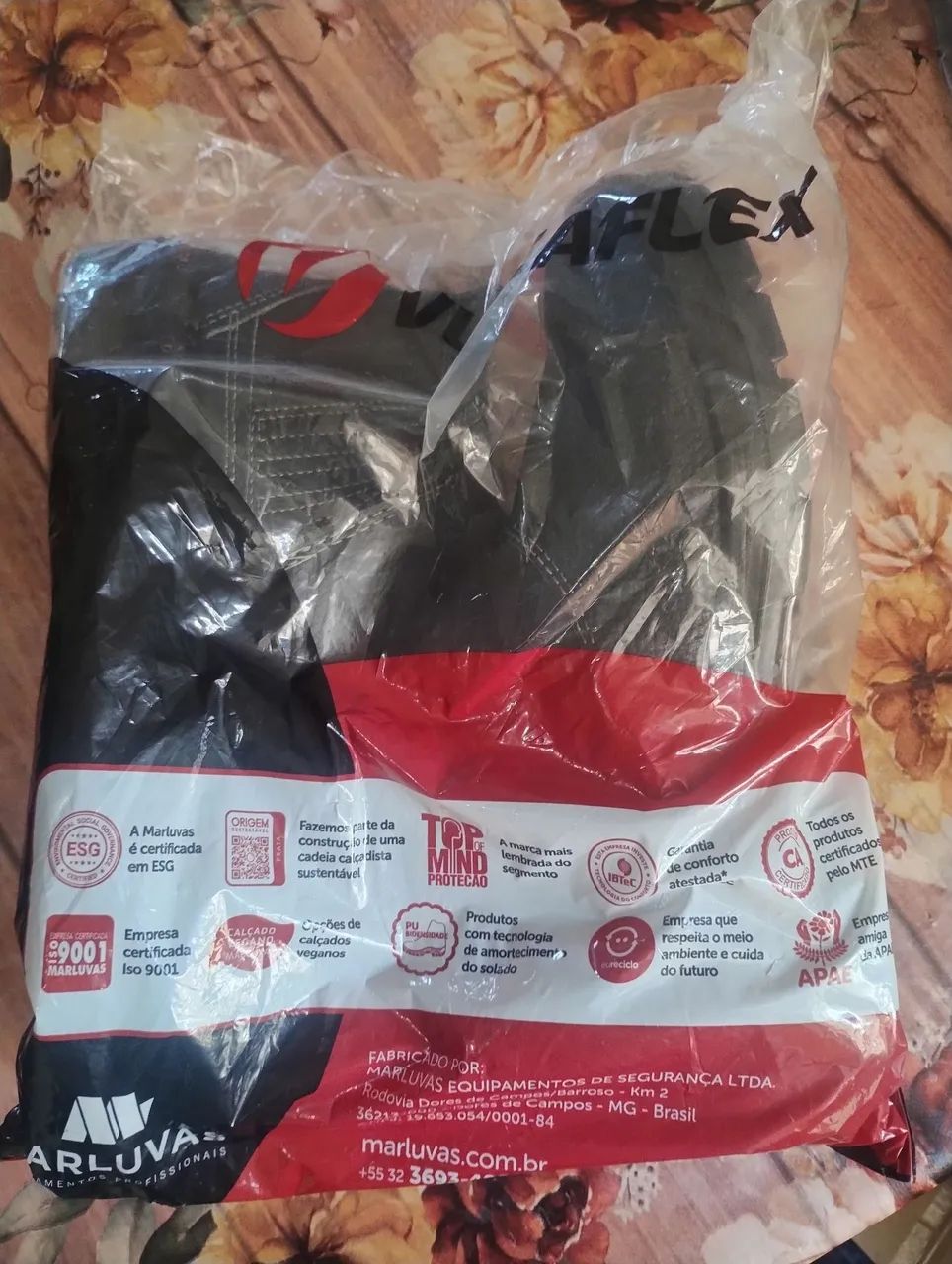 Botina bico de aço EPI 