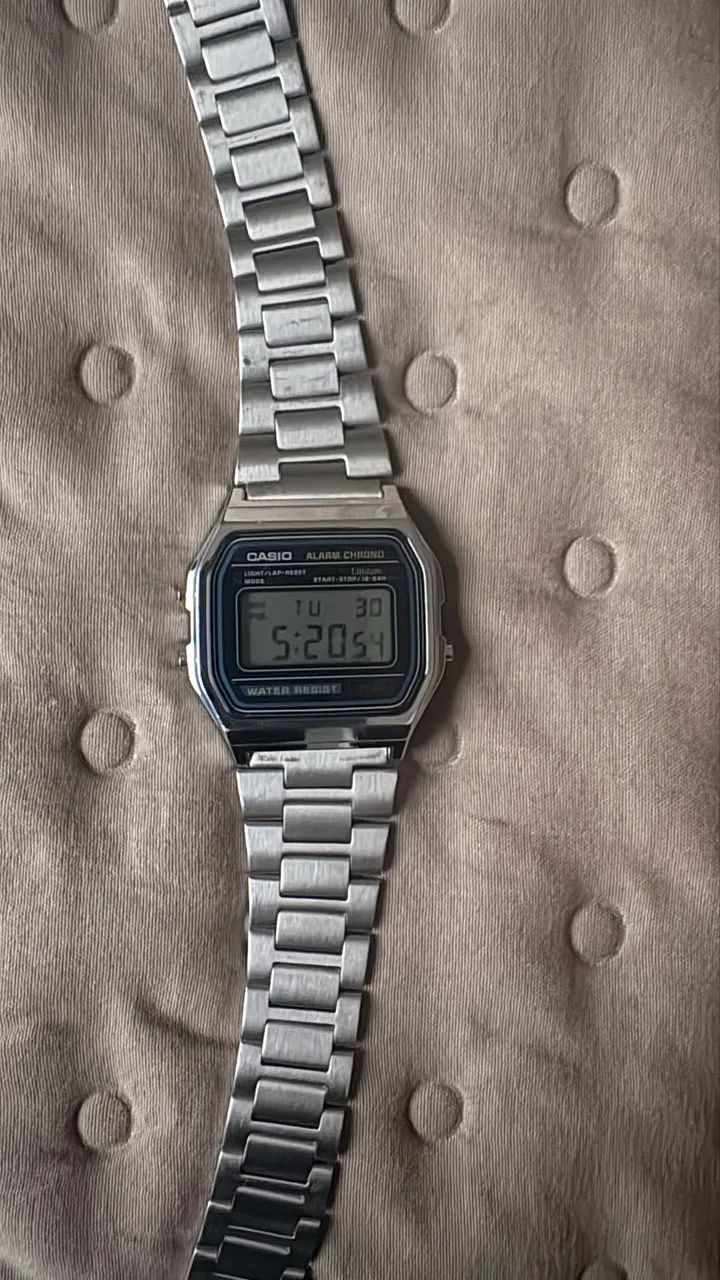 Casio A159W, com módulo 593 - Foto 2