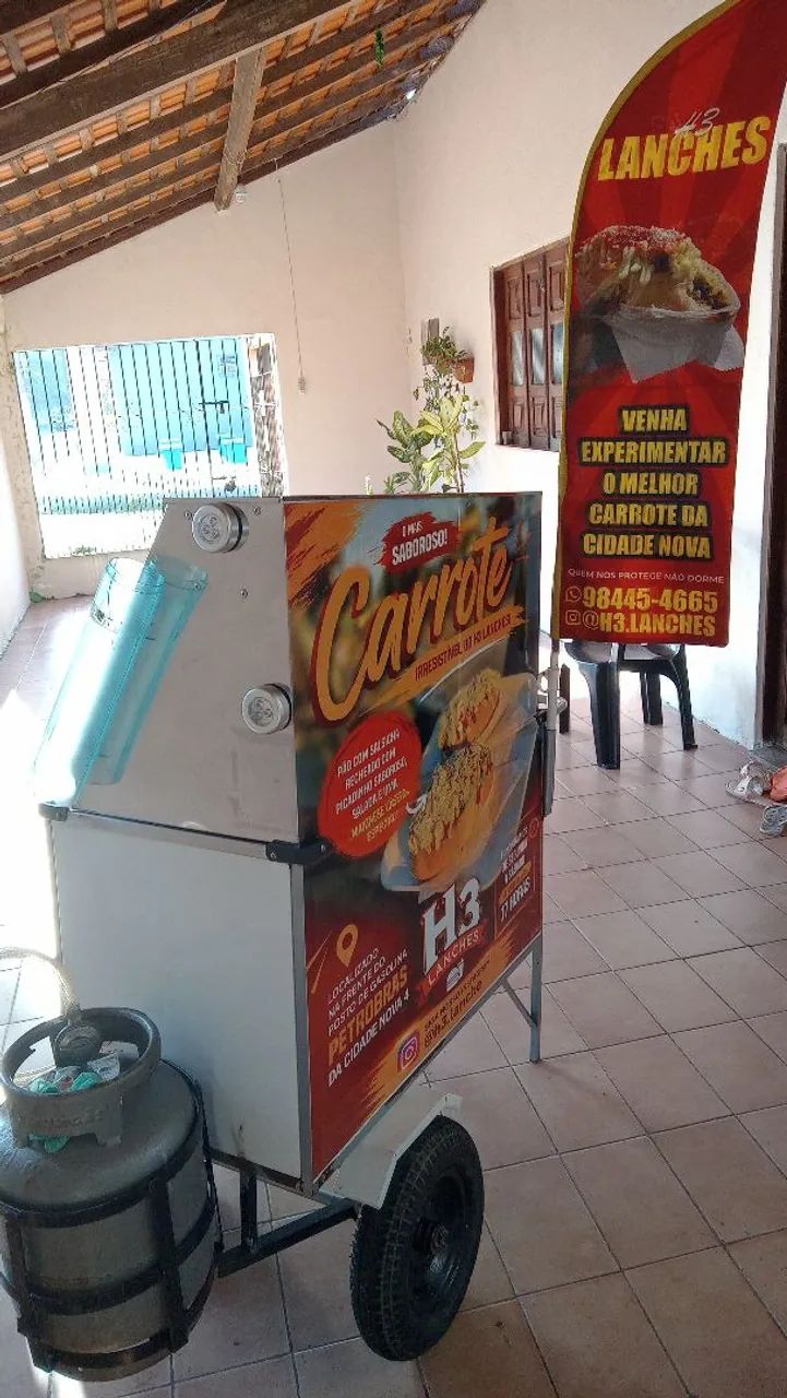 Carrinho de cachorro quente é rotl - Foto 2