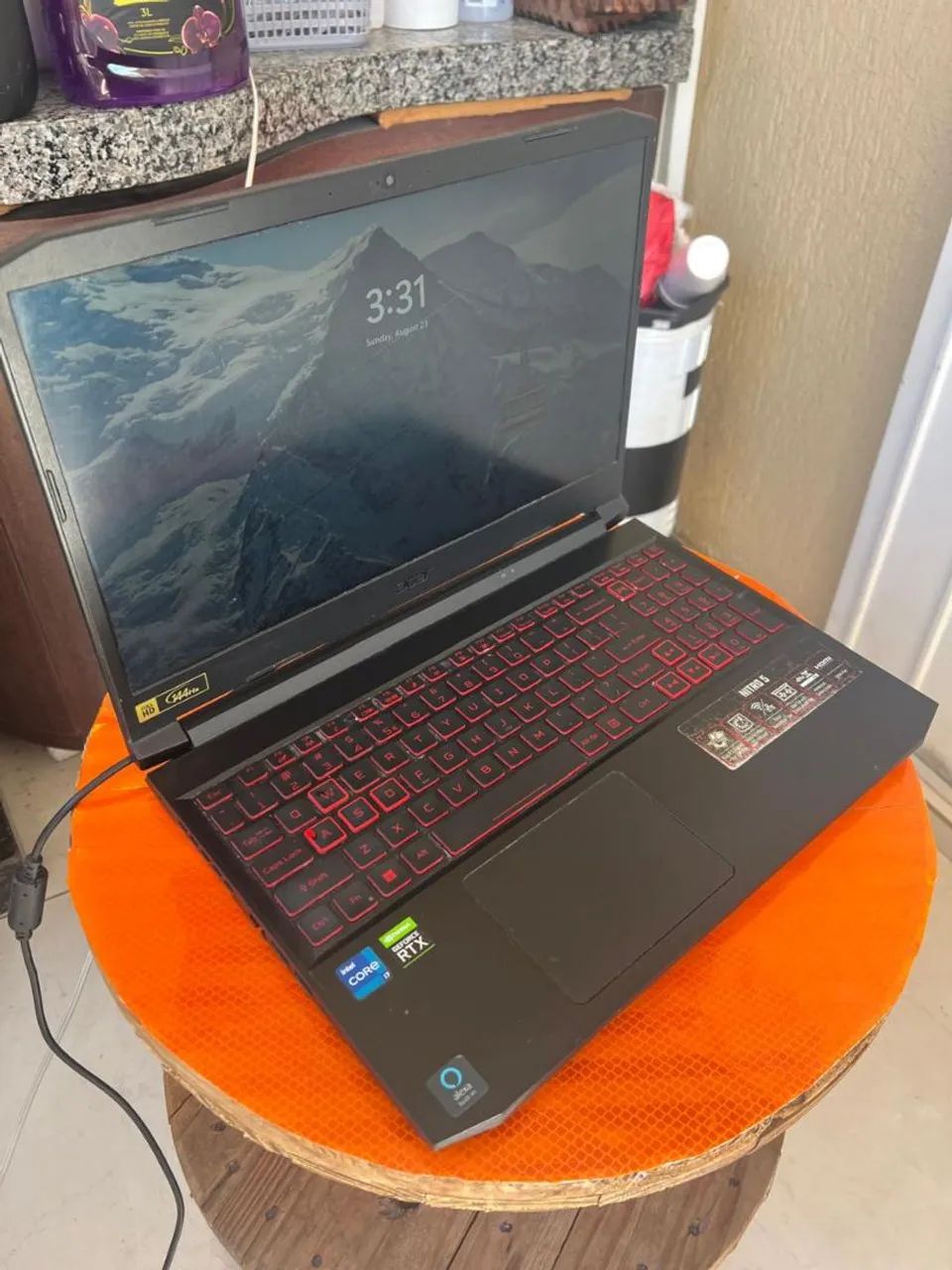 Notebook Acer Nitro RTX3050 16gm ram Intel core i7 11a geração - Foto 3