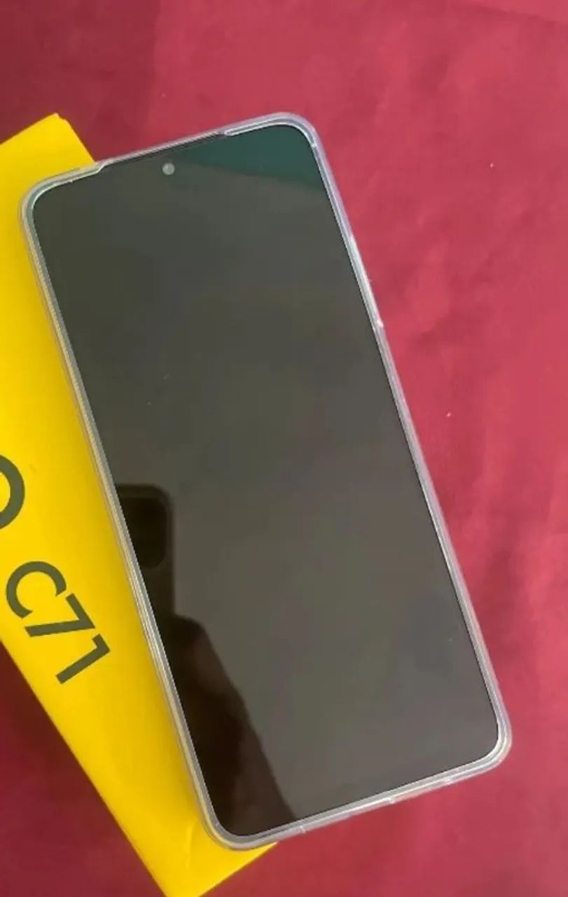 Troco celular poco c71 azul 
