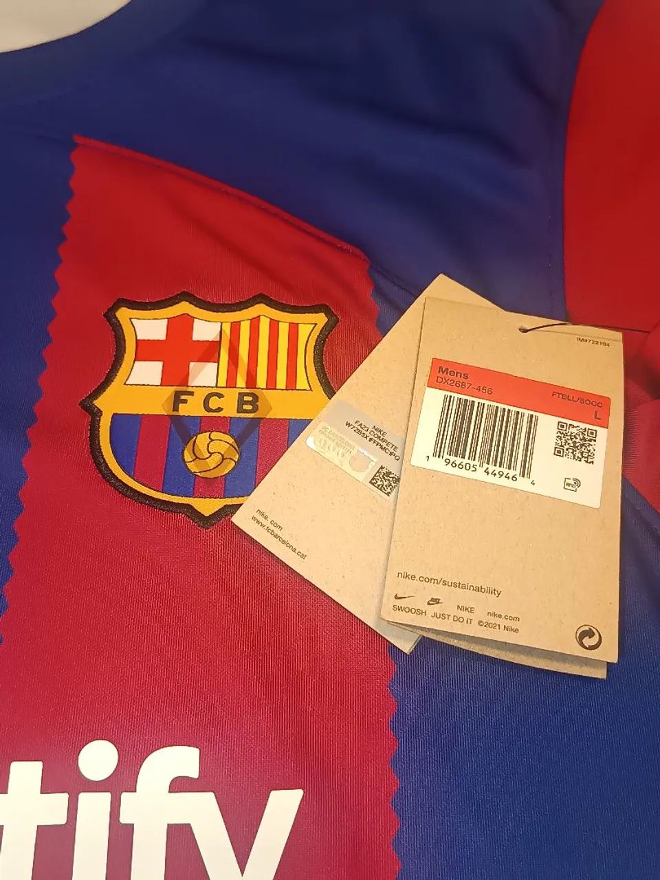Vendo Camisa Titular do Barcelona - 23/24 (Nova) - Foto 2