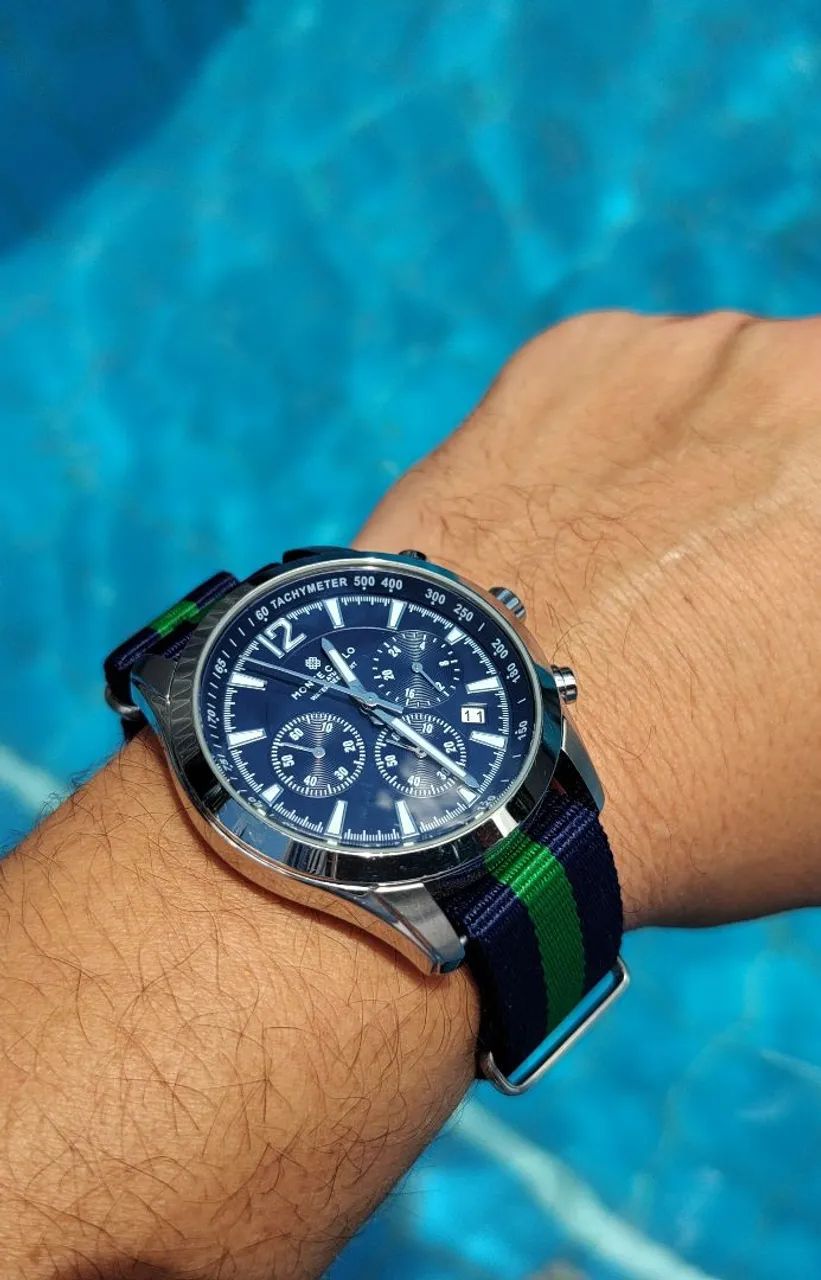 Relógio Monte Carlo chronograph 42mm  - Foto 5