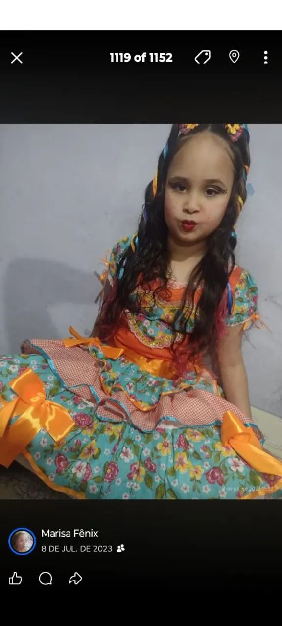 Vestido junino 