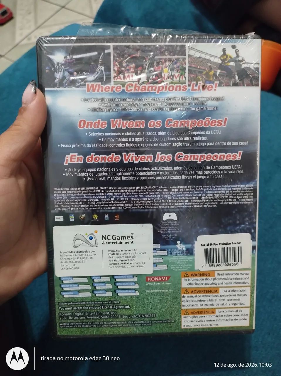 Pes 2010 pro evolution soccer para pc - Foto 3