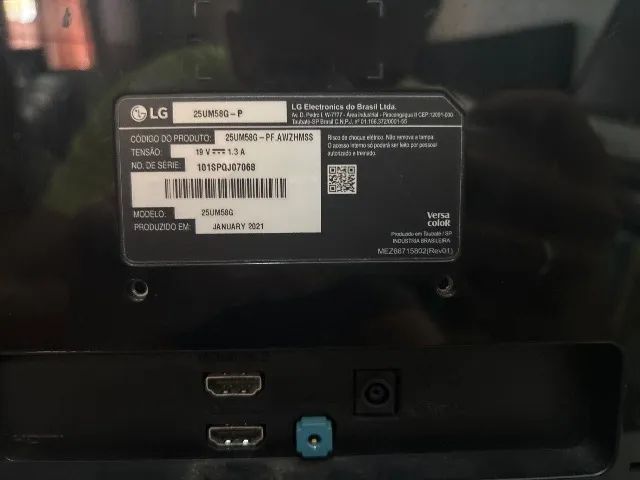 MONITOR 25 Polegadas LG - Modelo 25um58G  - Foto 5