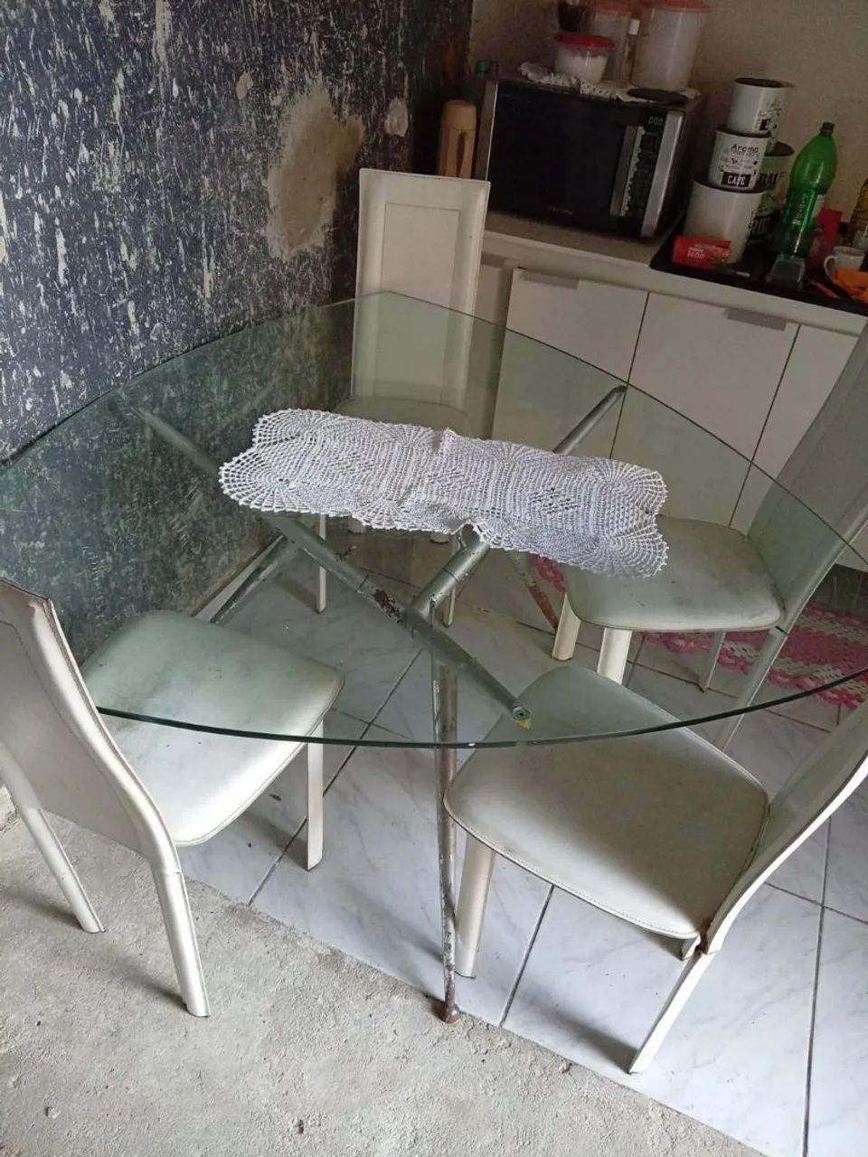 Mesa de vidro 