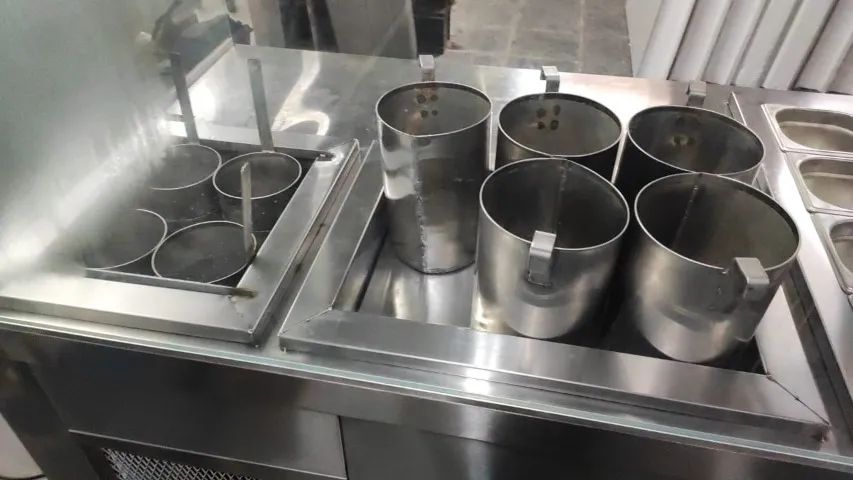 bancada para produção de massas em inox. - Foto 3