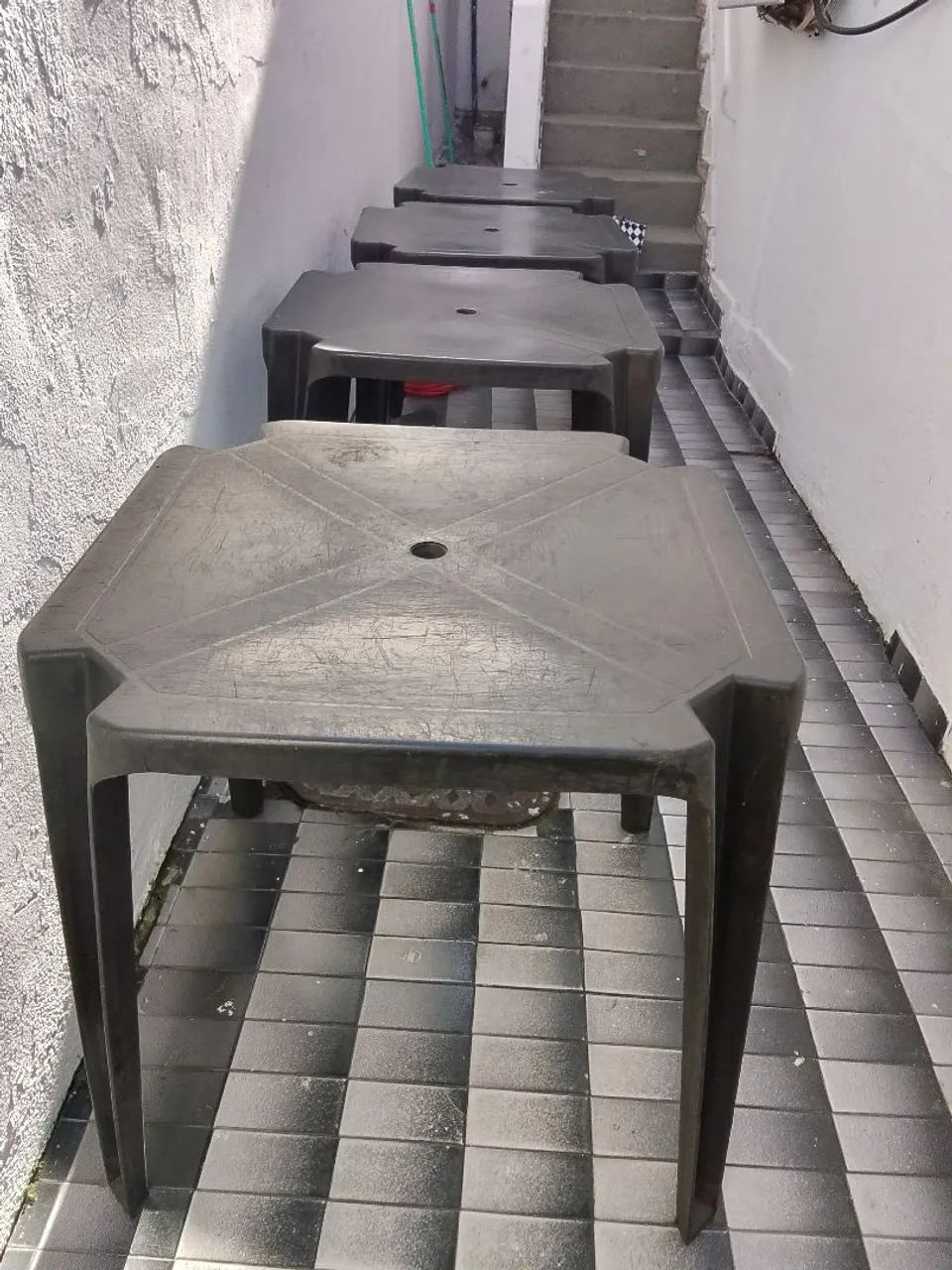 Mesa quadrada para bares e casa - Foto 4