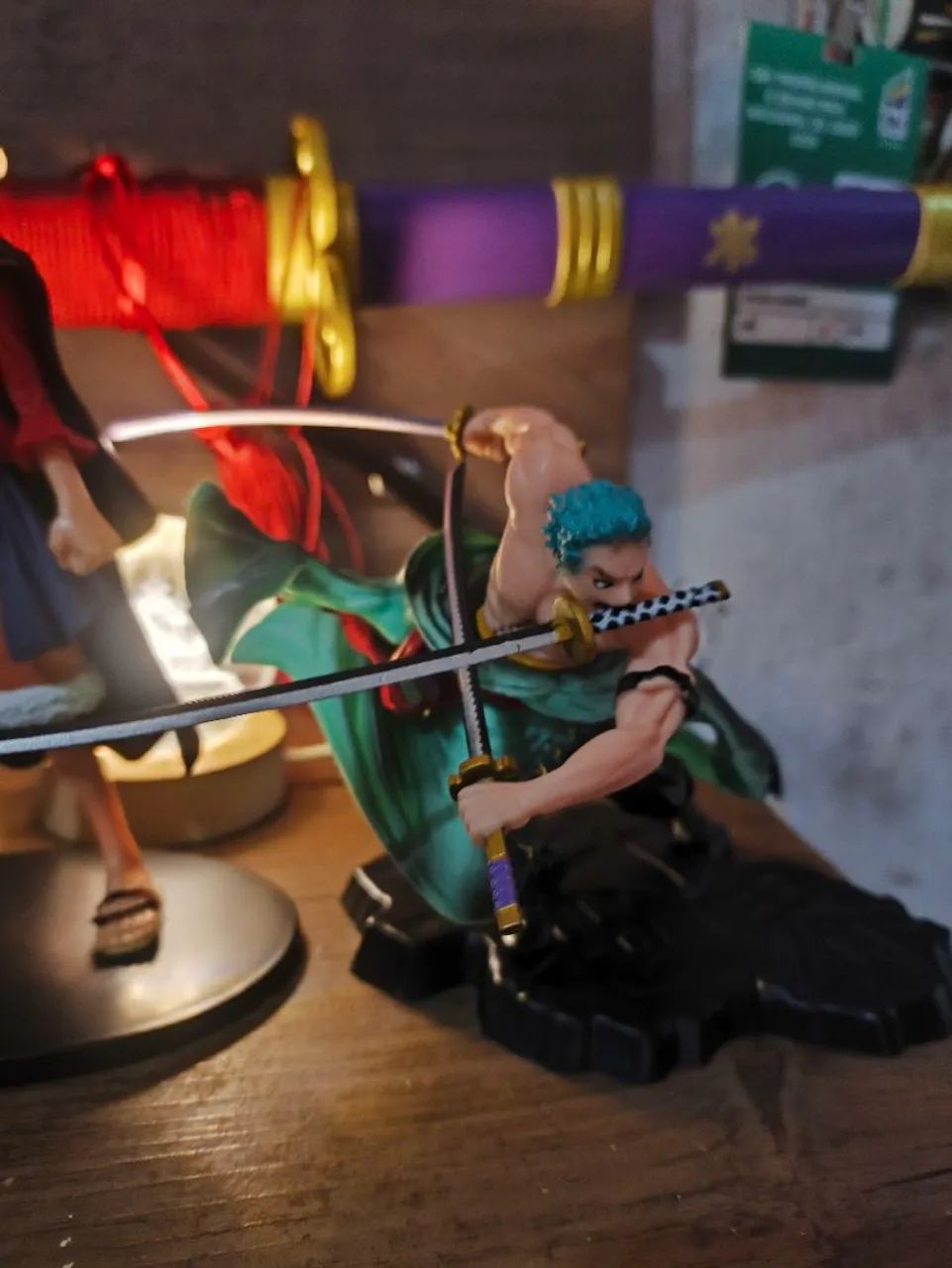 action figure one piece Zoro luffy e sanji 