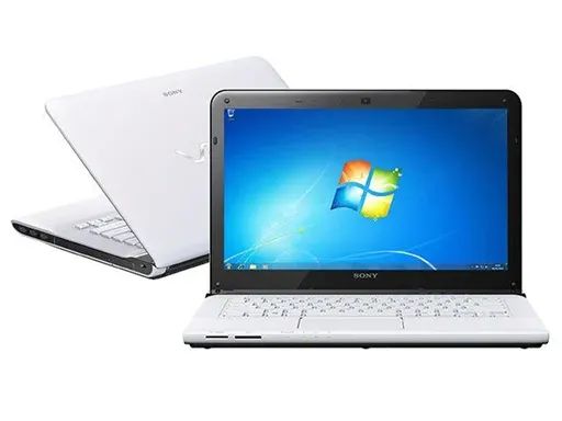 Notebook Sony Vaio Intel i3 / 04gb memória / 120gb SSD / 14" Pol