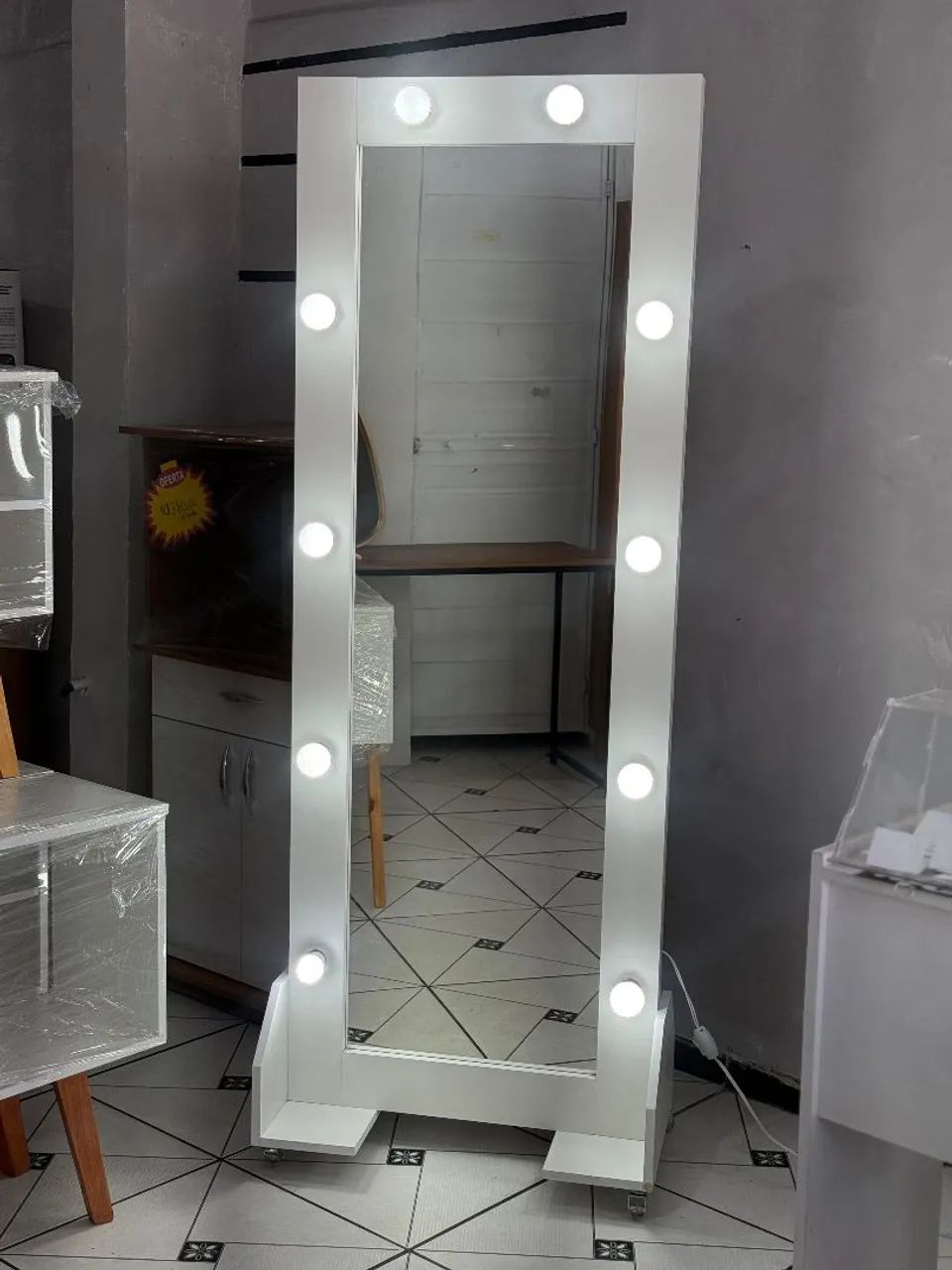 Espelho camarim  - Foto 2