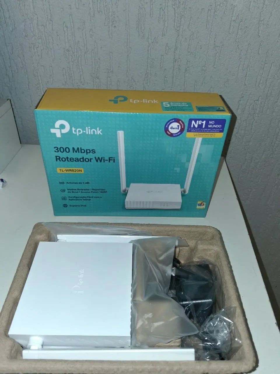 Roteador TP-Link TL-WR829N seminovo