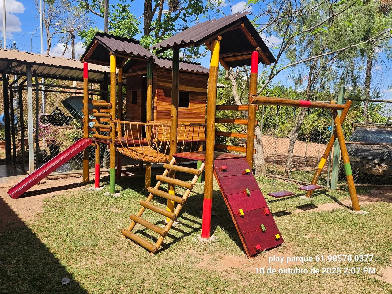 play parque construção e reformas de parquinhos Gilvan fone 61 9. * 