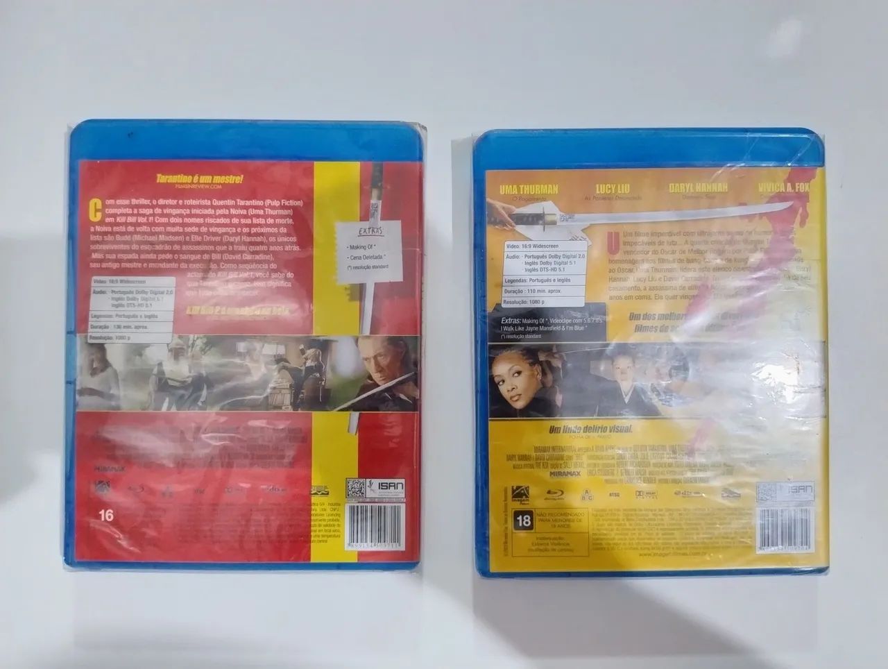 Blu-ray Kill Bill Vol. 1 e 2 Original Quentin Tarantino - Foto 2