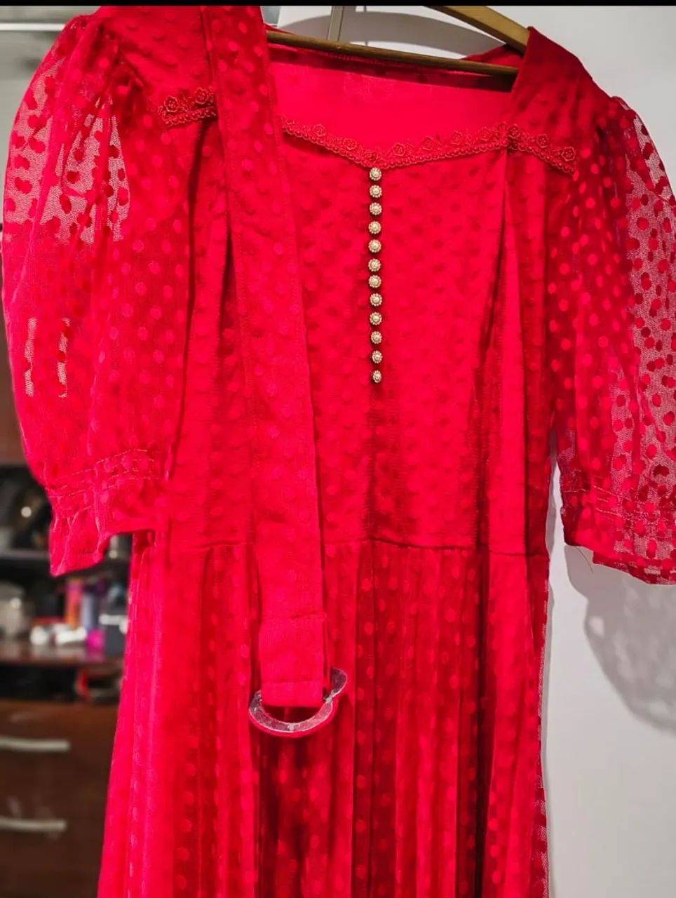 Vestido renda 
