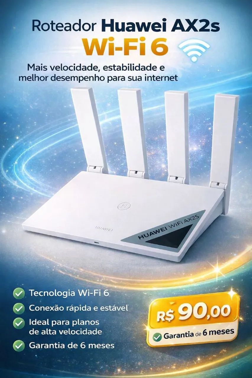 Roteador Huawei ax2s LOTE COM 50UN