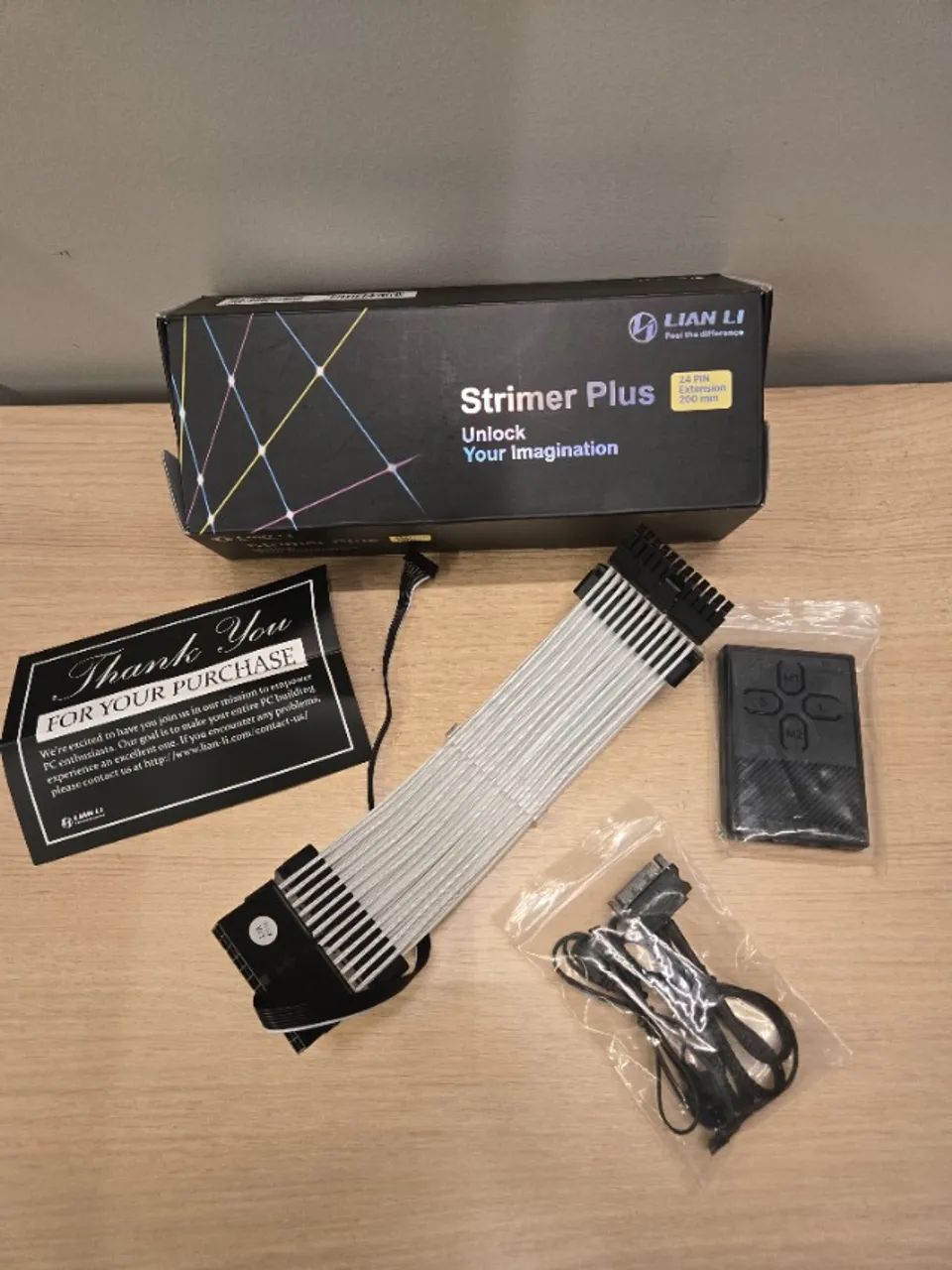 Cabo Extensor Lian Li Strimer Plus 24 Pinos RGB - Foto 4