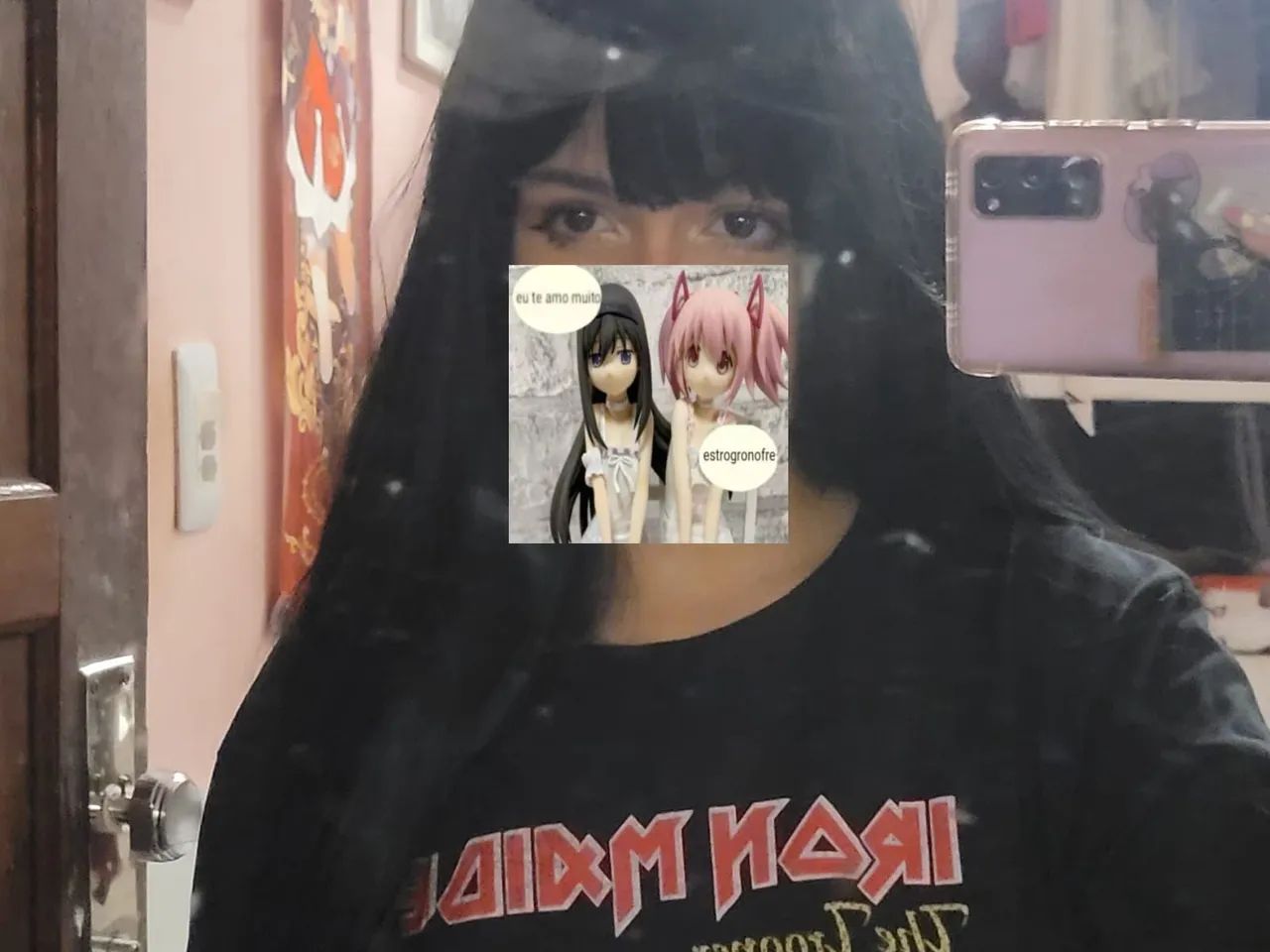 Peruca/Wig preta