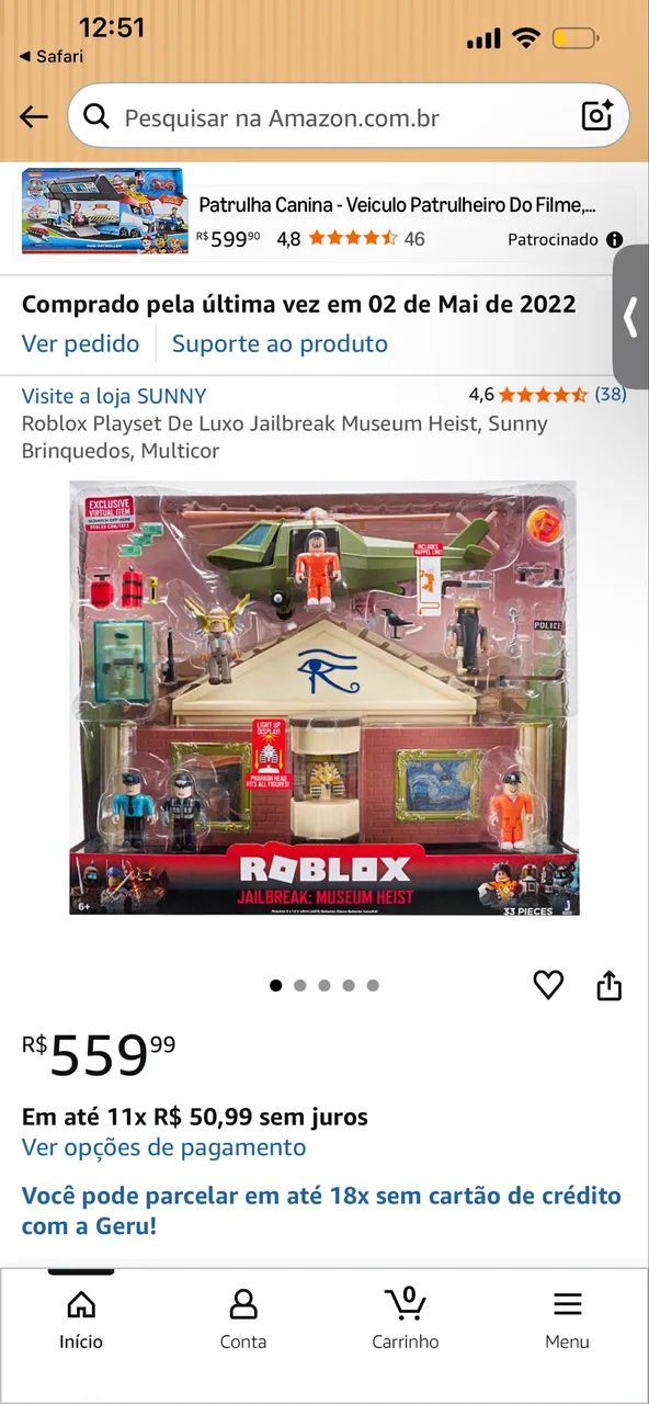 Roblox Playset Jailbreak: Museum Heist - Foto 4