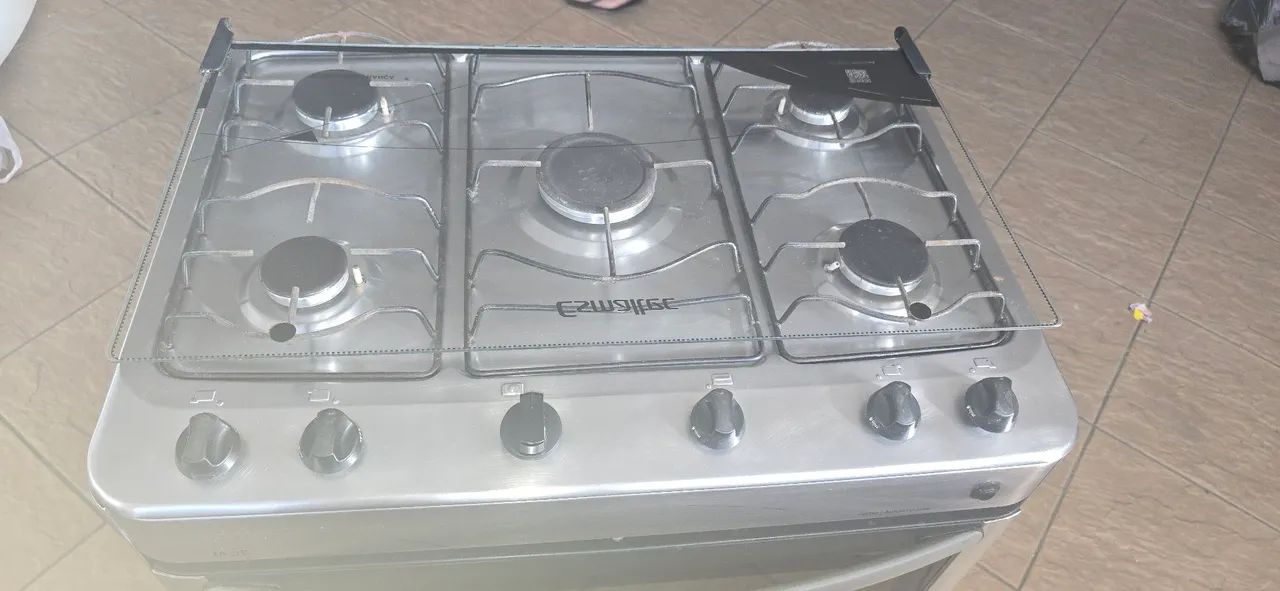 Fogão 5boca inox - Foto 3
