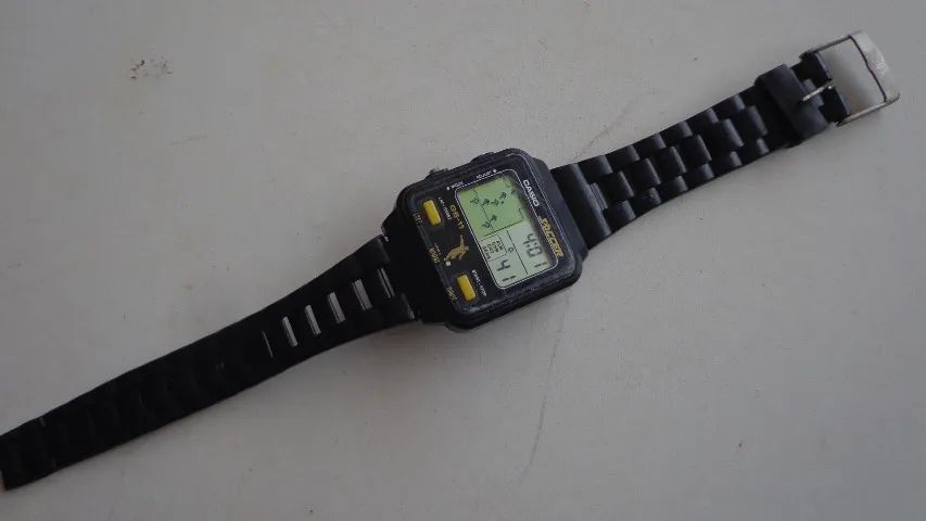 Relógio Digital Antigo Casio Game Gs-11 Funcioniando (Usado) - Foto 2