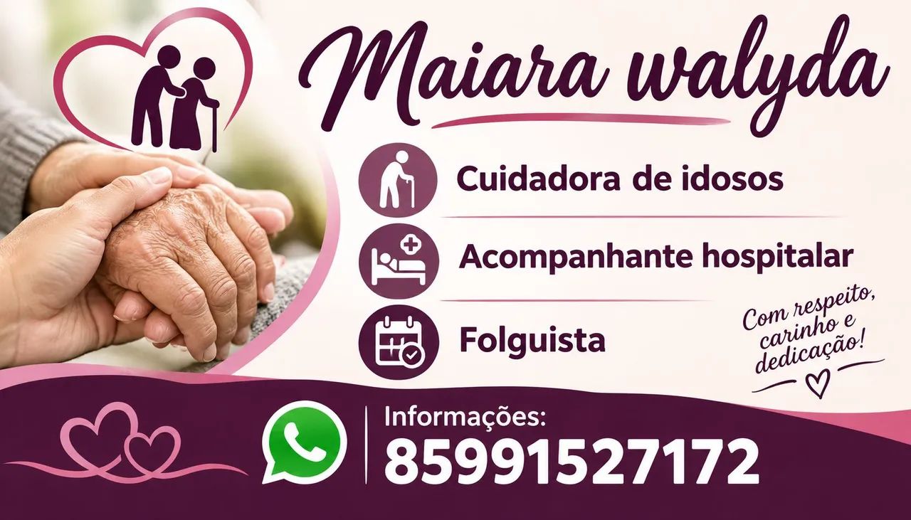 Cuidadora de idosos 
