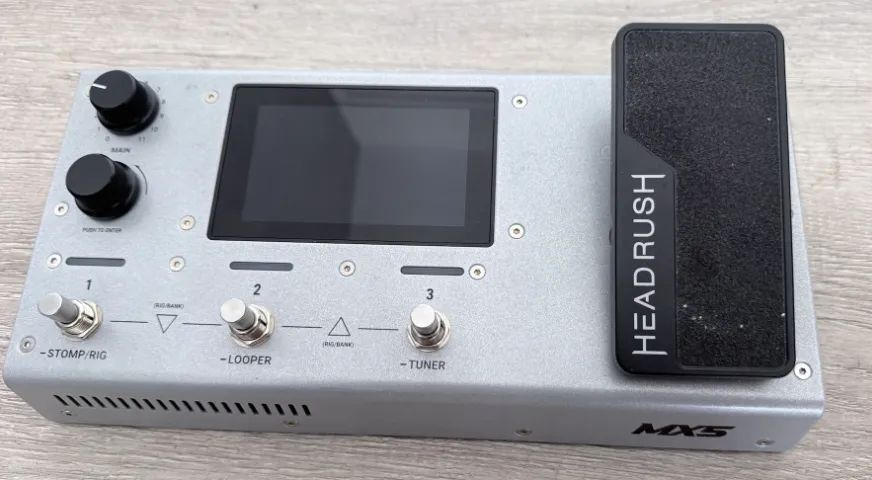 Pedaleira Headrush MX5 PRATA - USADA 