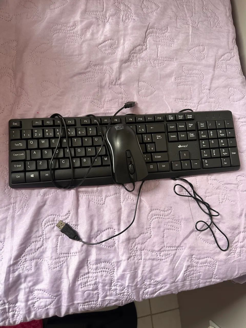 Vendo teclado+ mouse nunca usados