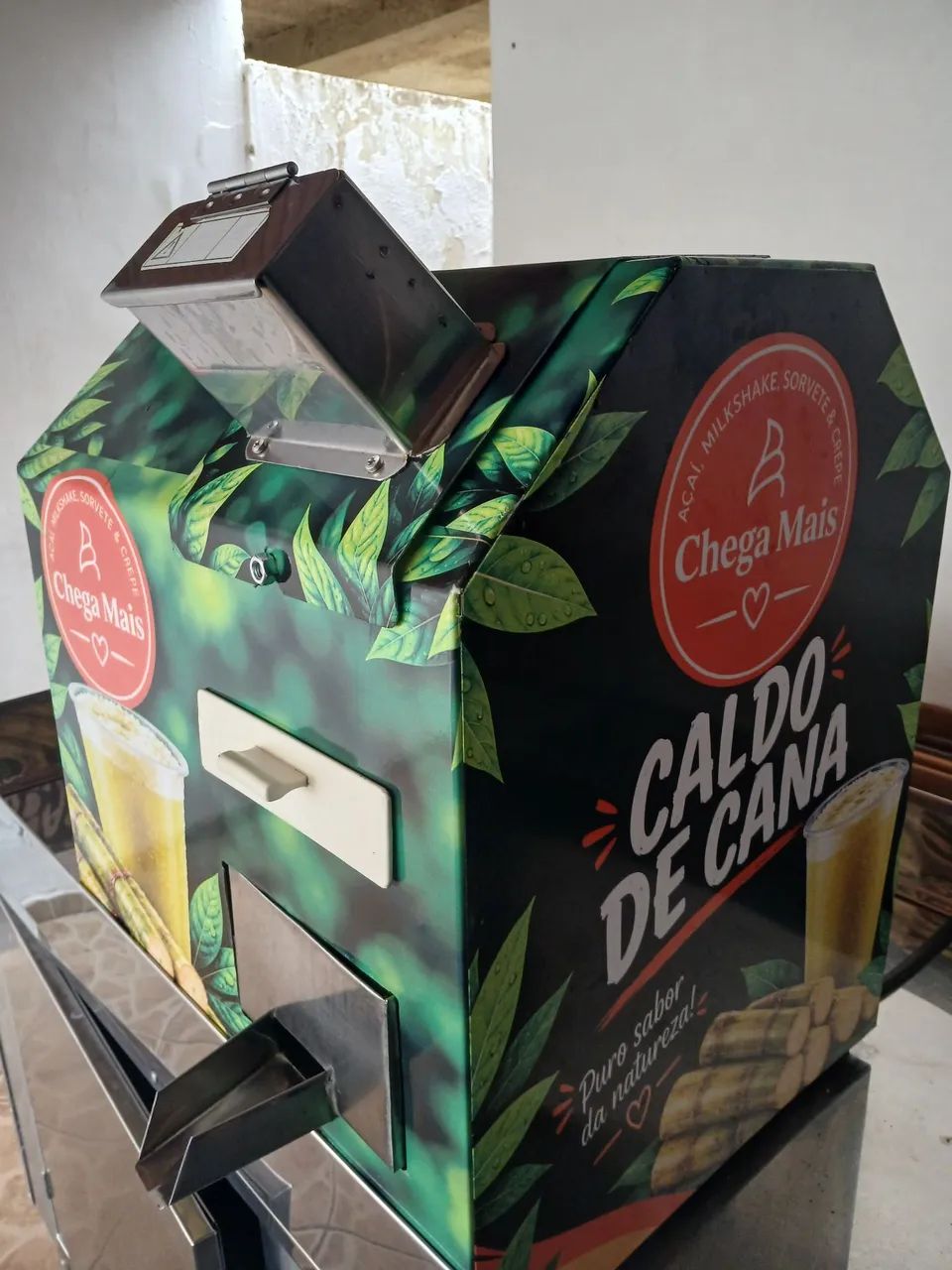 Maquina caldo de cana 
