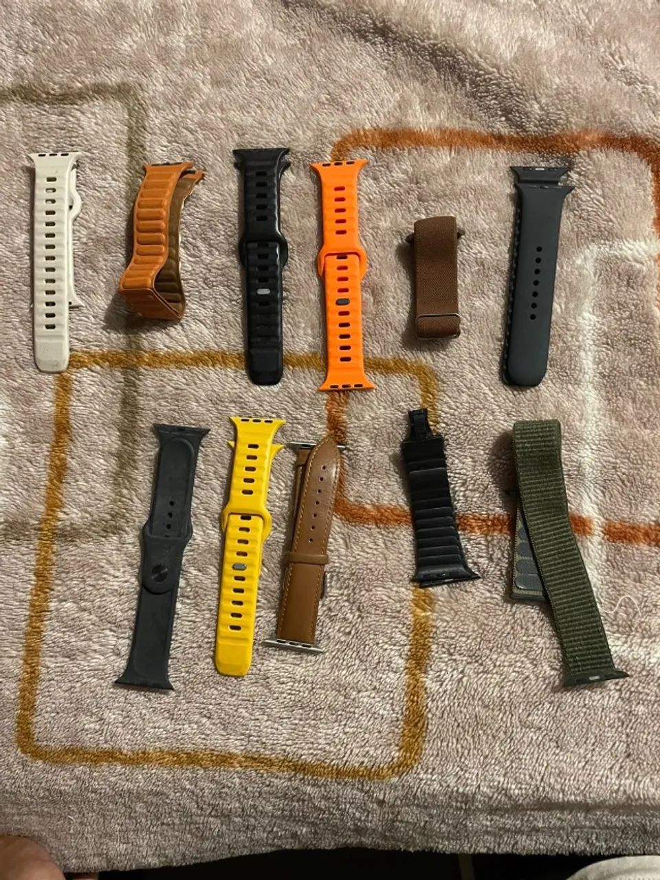 KIT 11 COM PULSEIRAS DE APPLE WATCH