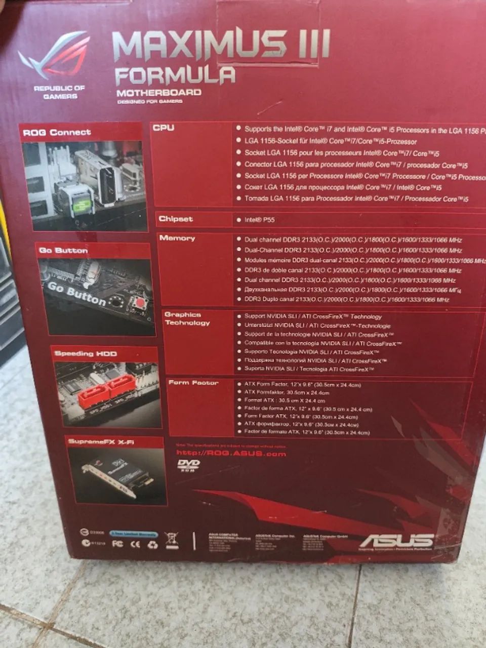 Placa-mãe Gamer Asus Rog Maximus III Formula - Foto 2