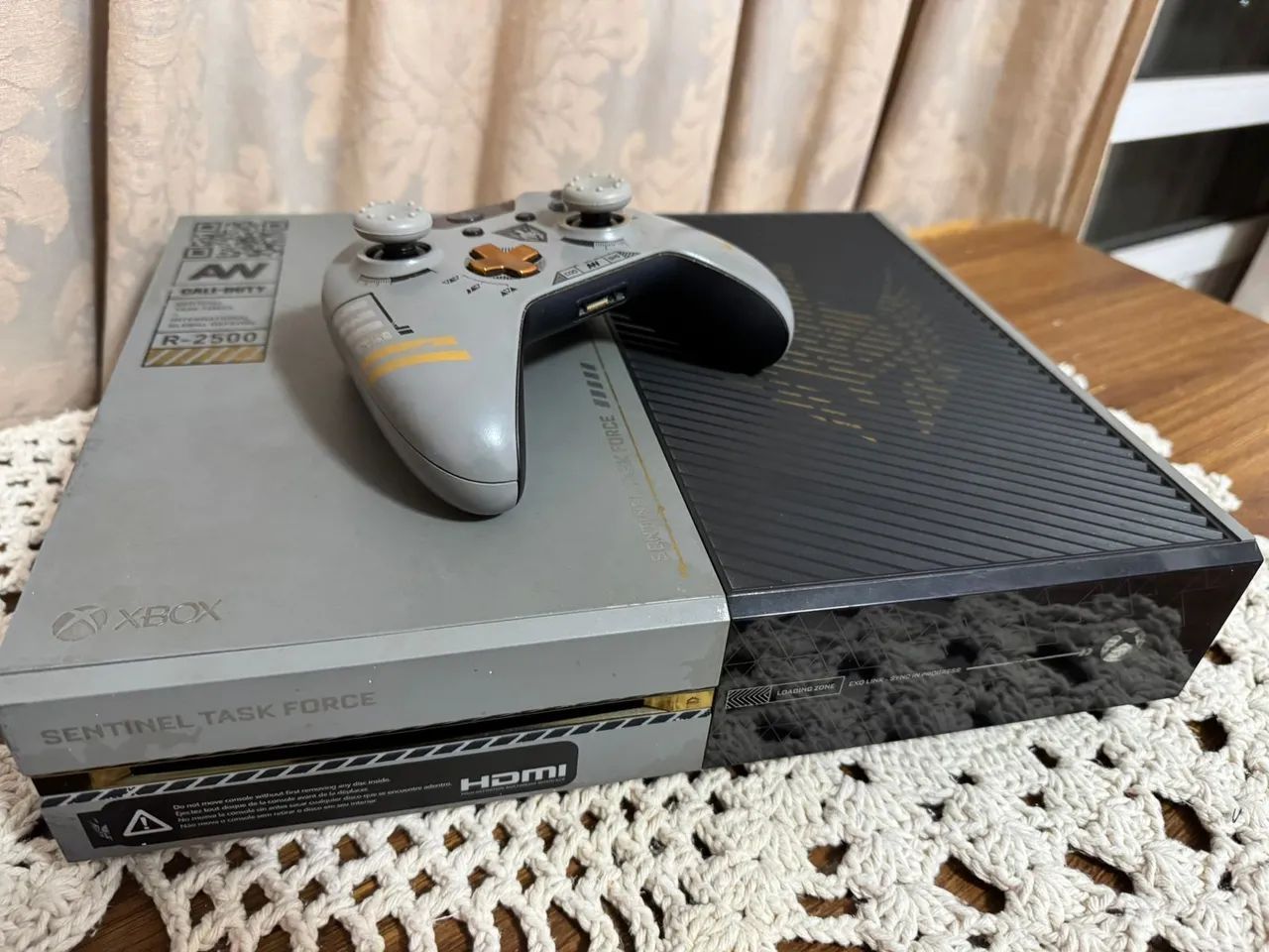 Xbox One 1TB Edição CoD AW + 4 Jogos - Foto 2