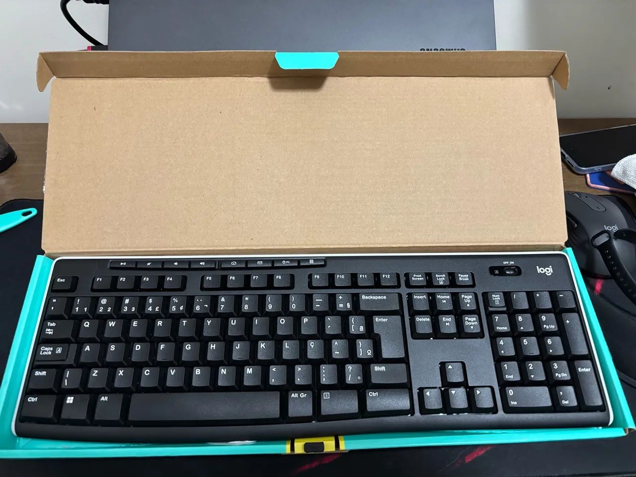 Teclado sem Fio Logitech - Foto 3
