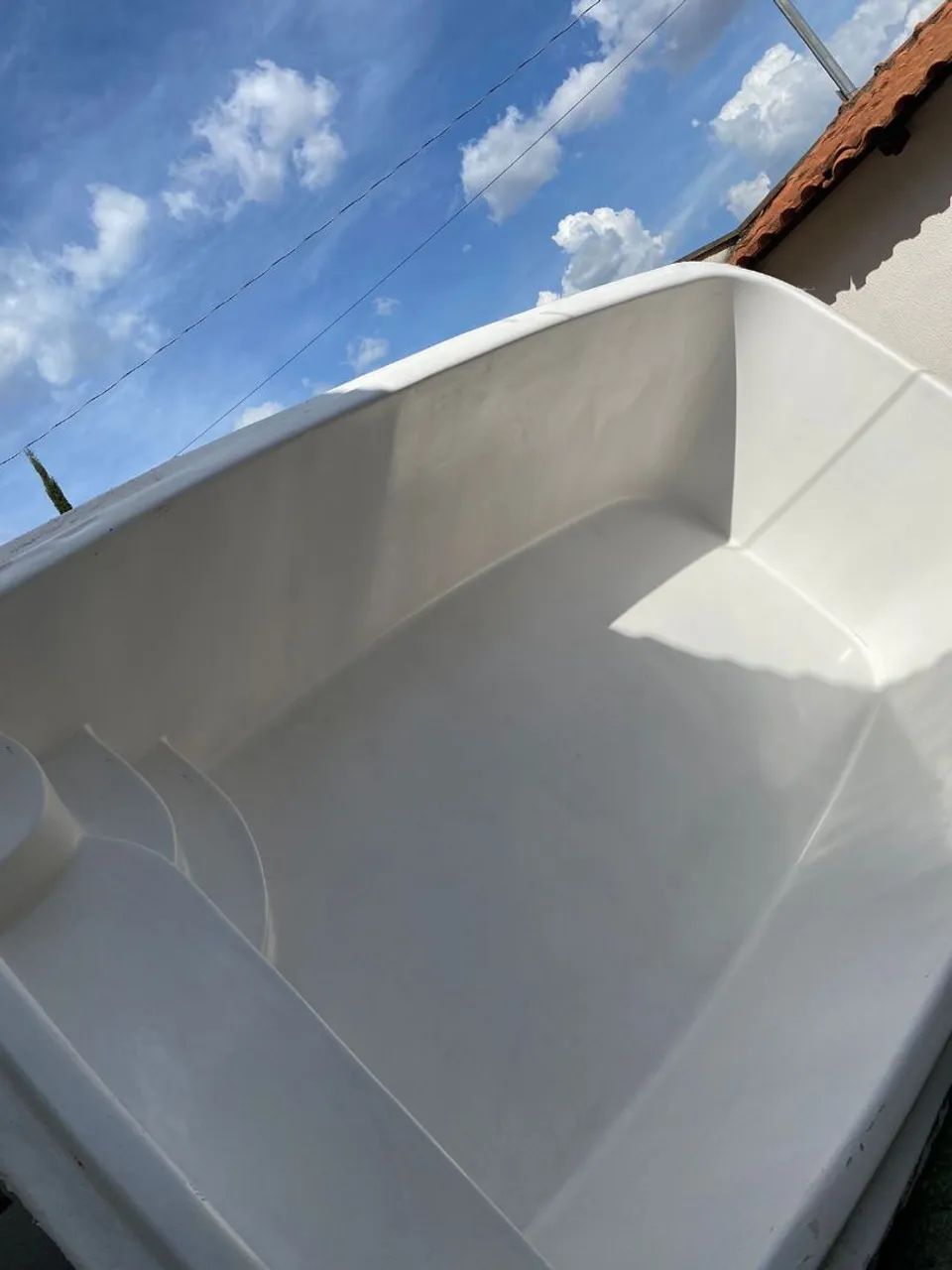Piscina de 5mts por 2,80 e 1,30 de profundidade  - Foto 4