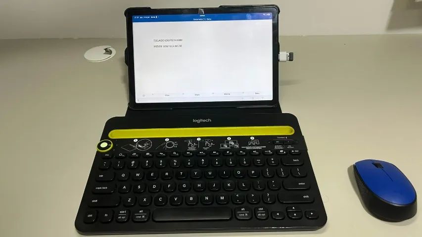 Kit Logitech Sem Fio | Excelente para Home Office, Estudos e TV