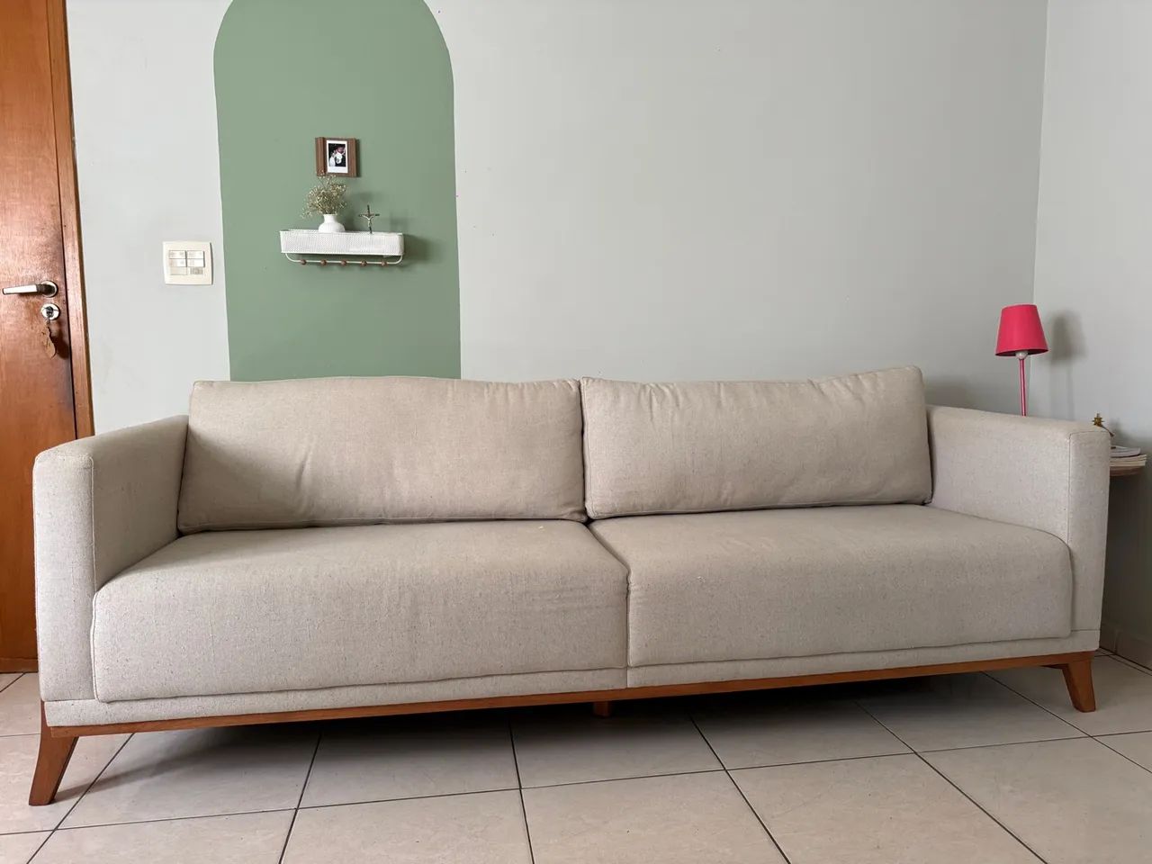 Sofá linho 2,20 por 0,80 - Foto 2
