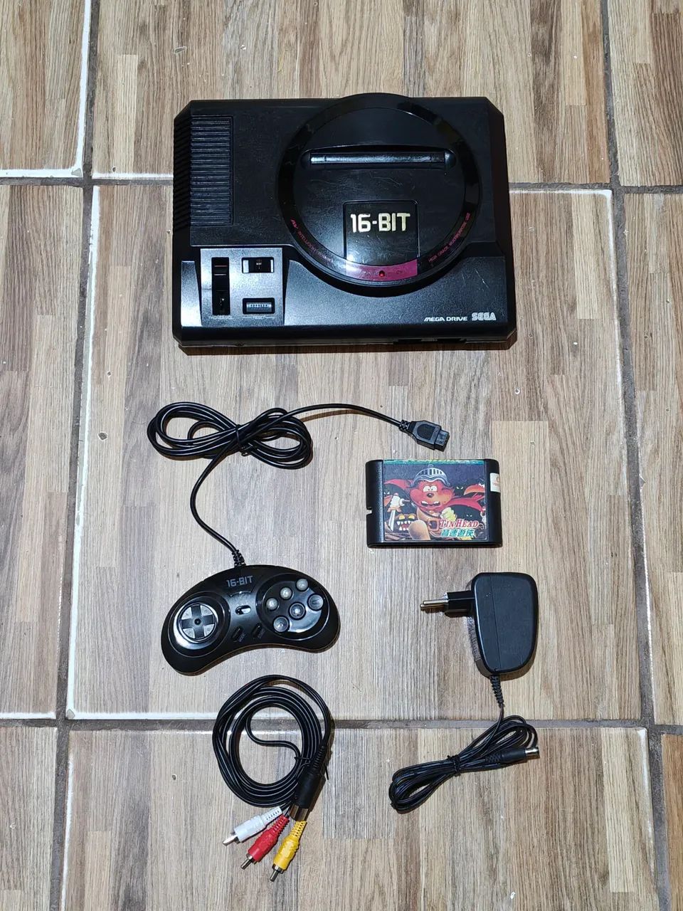 Mega drive 1 completo 