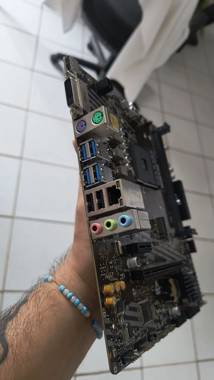 PLACA MÃE A520 M PRO - Foto 5
