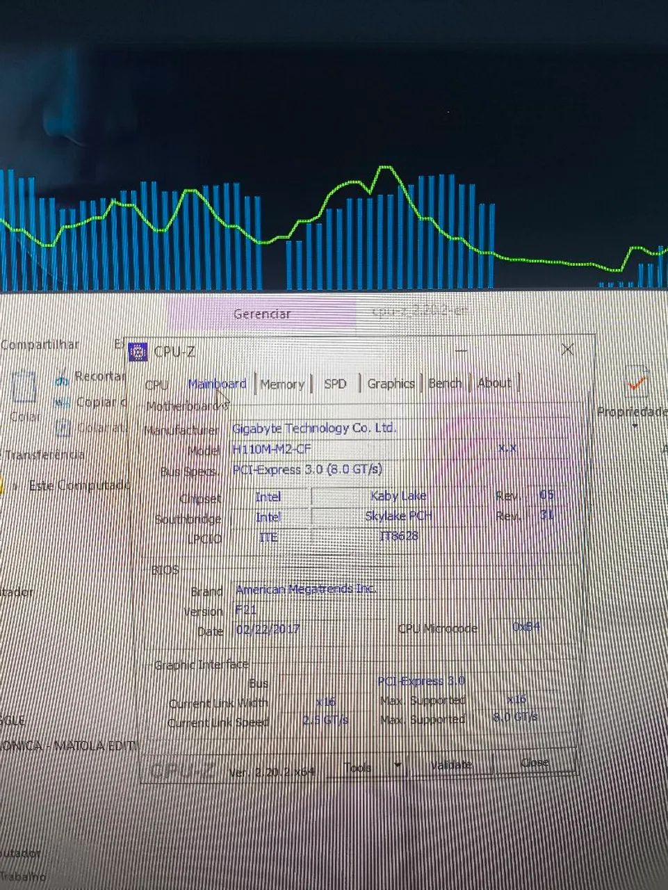Processador I5 7400 e placa mãe H110M - M.2 - Foto 2