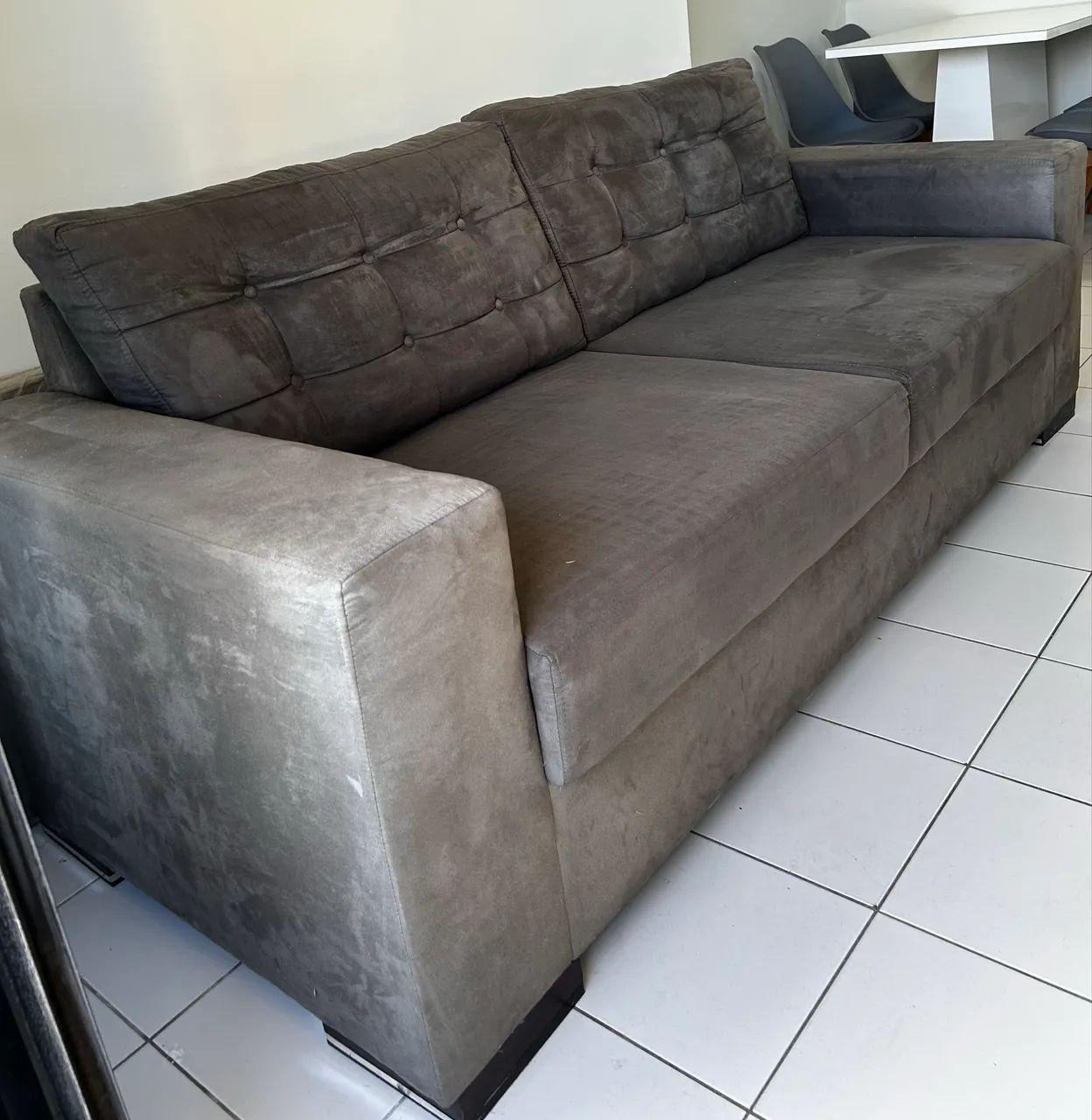 Sofá retrátil 3 lugares  - Foto 4