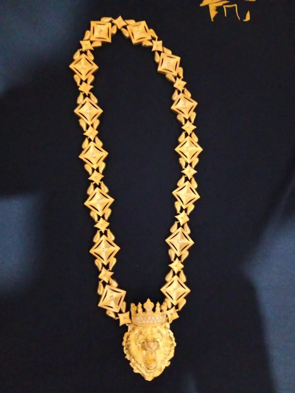 Cordão khalifa, pingente idêntico a ouro. - Foto 4