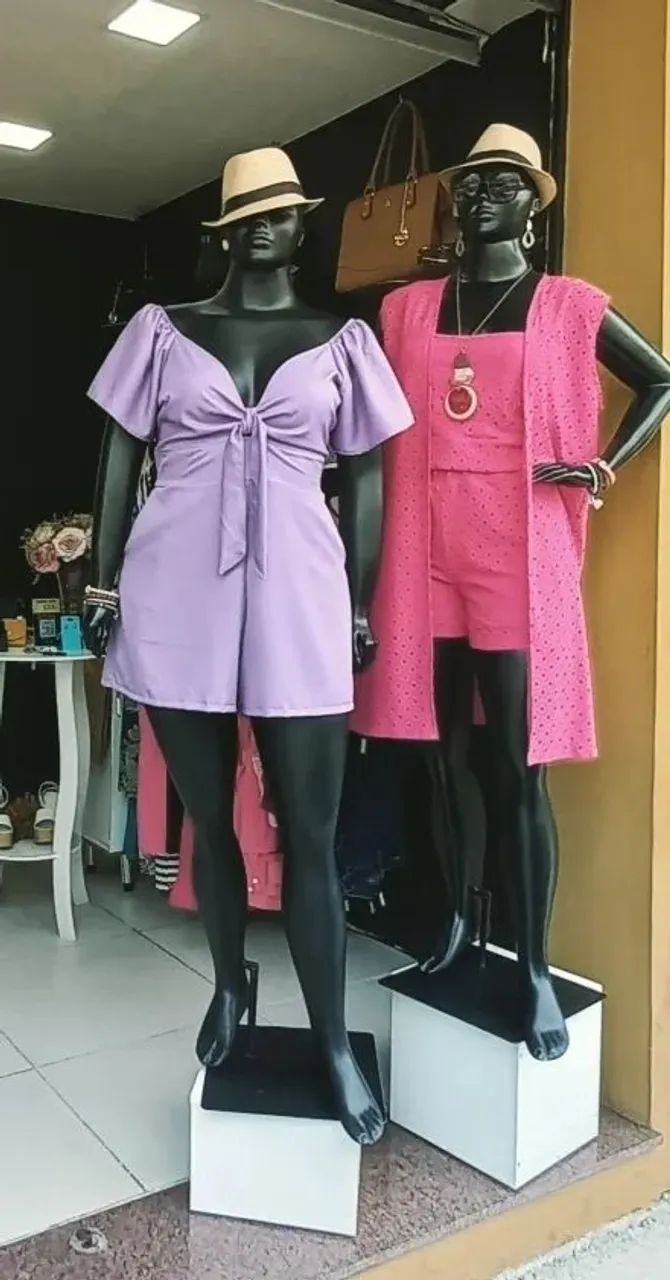 COMPRE Manequins FIBRA PLUS SIZE em PERFEITO estado 