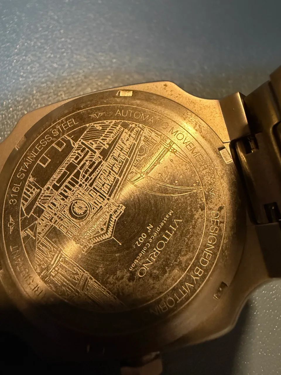 Vittorino Masterpiece Oro Automático 38mm - Full Set - Microbrand Brasileira - Foto 3