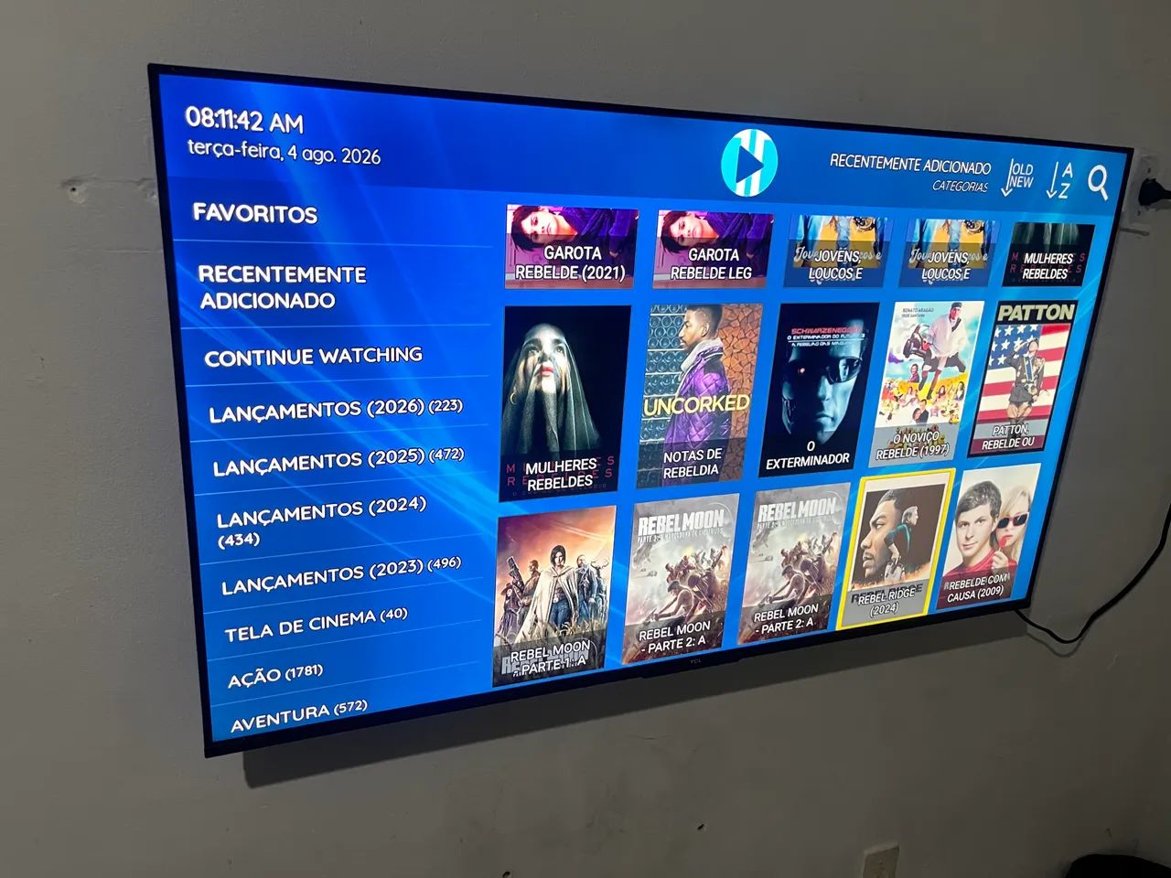 Tv TCL 55p 4k