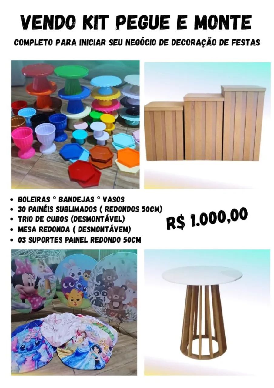 Kit completo de peguei monte 