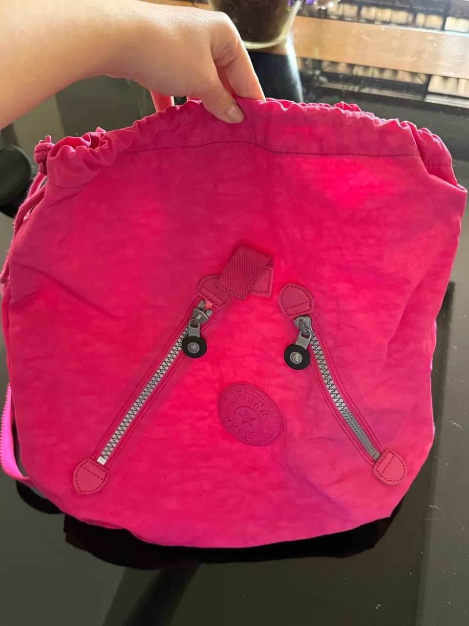 MOCHILA ROSA KIPLING ORIGINAL  - Foto 2