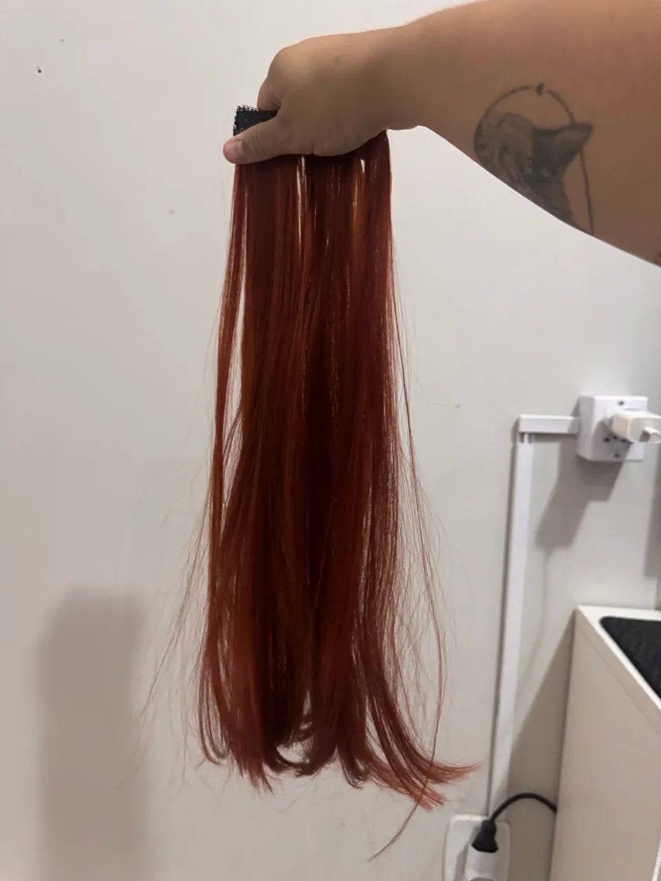 Extensão Cabelo Tic-tac Ruivo Acobreado - Foto 2