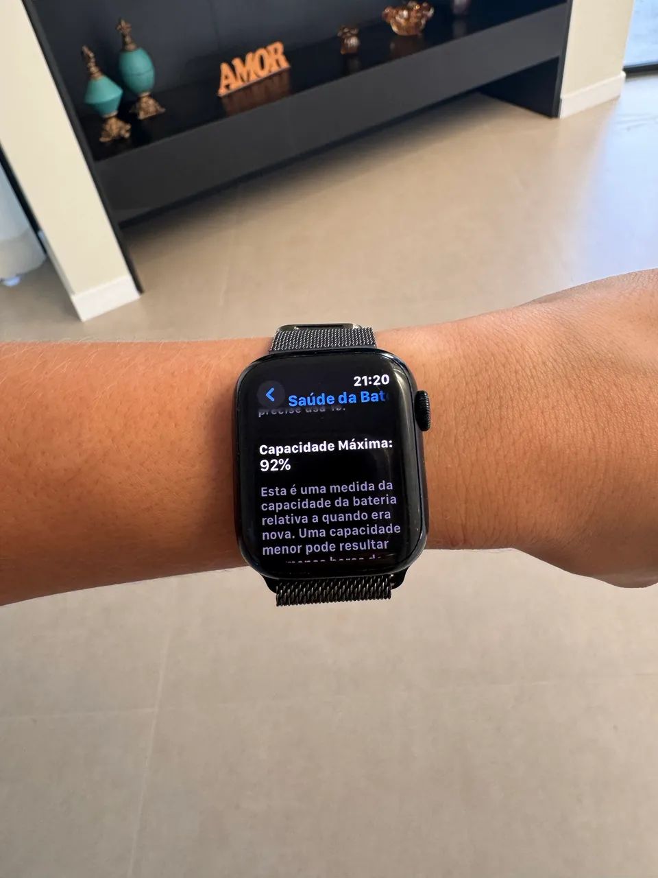 Apple Watch série 9/41mm/ Com pulseira original Apple. (Pulseira
