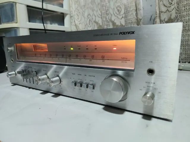 Receiver POLYVOX  modelo PR-1900 ótimo estado de conservação e funcionamento - Foto 3